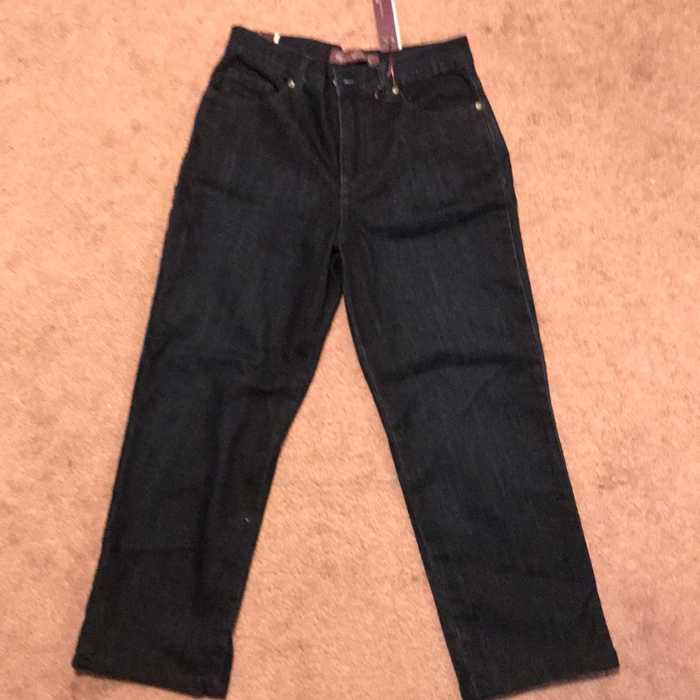 NEW dark wash jeans